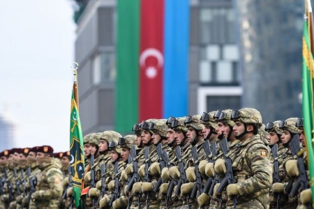 Ukraynanın döyüş zabitləri Azərbaycan Ordusunu təbrik ediblər