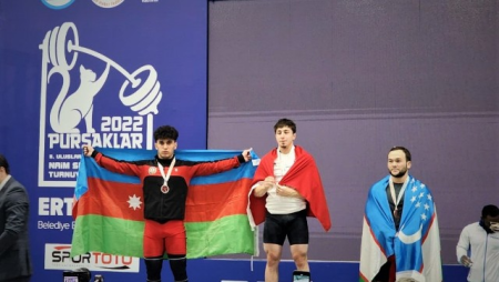 İdmançımız gümüş medal qazandı