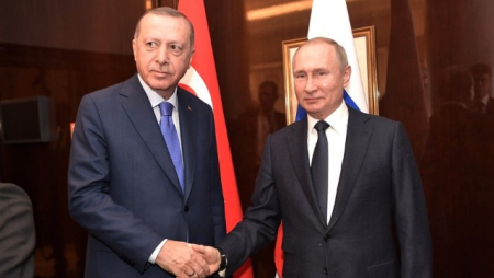 Putinlə Ərdoğan arasında telefon danışığı olub