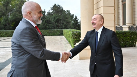 İlham Əliyevin Edi Rama ilə təkbətək görüşü oldu