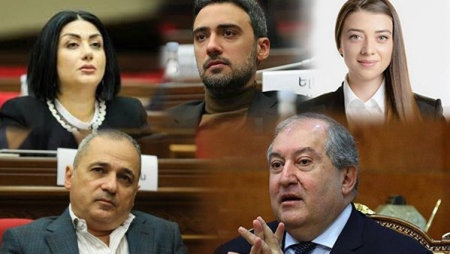 Prezident, iki nazir, 15 deputat... - Ermənistanda istefa dalğası (SİYAHI)