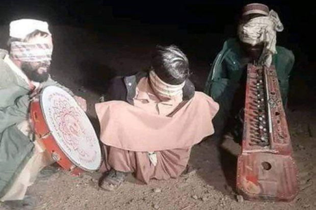 “Taliban” musiqi qadağasına məhəl qoymayanları özünəməxsus şəkildə cəzalandırır