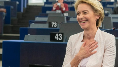 Ursula von Der Leyen Rumıniyaya getdi