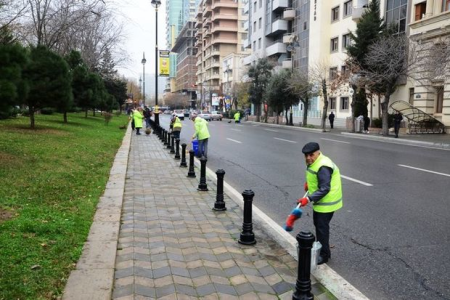 Paytaxtda ümumşəhər daxili iməcliyi keçirildi