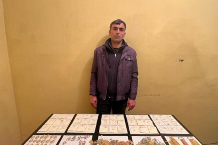 İrandan Azərbaycana 2 kq-dan artıq qızıl keçirmək istədi