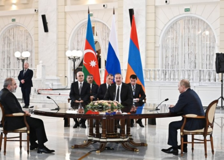 Putinin İlham Əliyev və Paşinyanla ayrıca görüşü olacaq