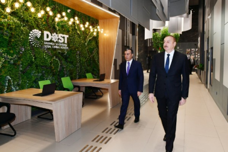 Prezident 5 saylı DOST Mərkəzinin açılışında