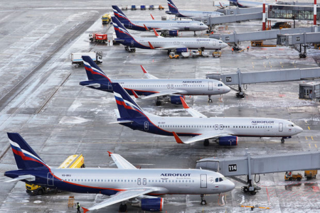 “Aeroflot”un 13 təyyarəsinə həbs qoyulub