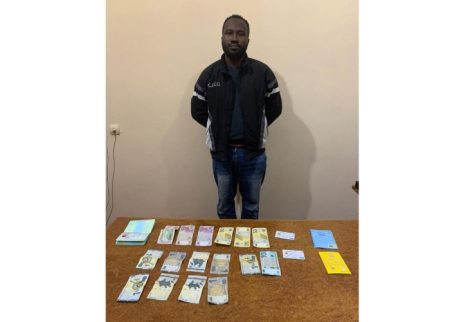 Ölkəyə qanunsuz keçmək istəyən Nigeriya vətəndaşı saxlanıldı