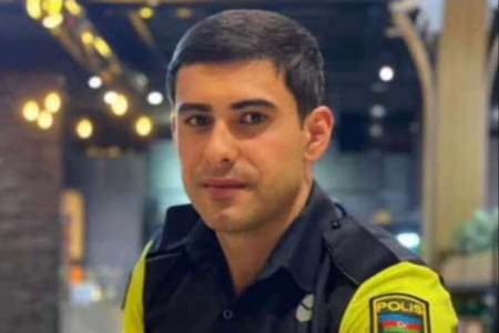 Binəqədidəki partlayışda həlak olan polis əməkdaşı dəfn edildi