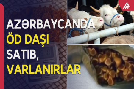 Qramı 25 manata öd daşı - Gizli biznes