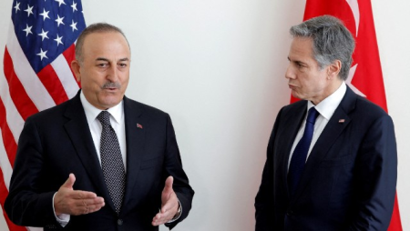 ABŞ dövlət katibi Çavuşoğluna zəng etdi