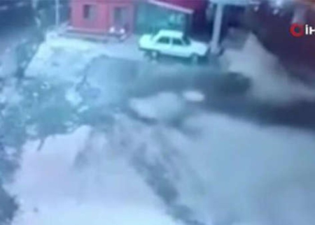 Türkiyədəki zəlzələnin yeni görüntüsü
