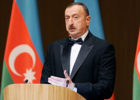 Prezident beynəlxalq konfransın iştirakçılarına müraciət edib