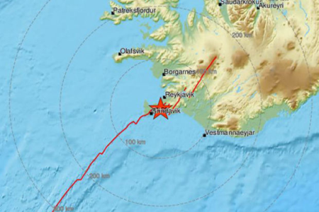 İslandiyada güclü zəlzələ baş verib