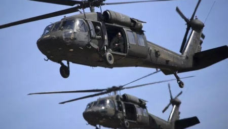 ABŞ-da iki hərbi helikopter toqquşdu