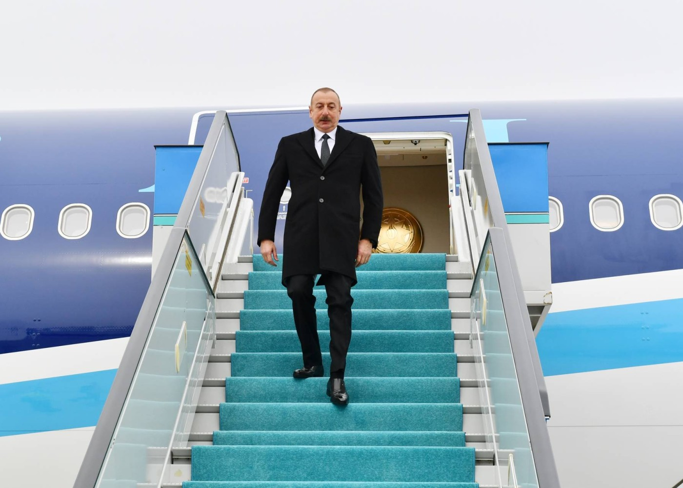 İlham Əliyev Bolqarıstana səfər etdi