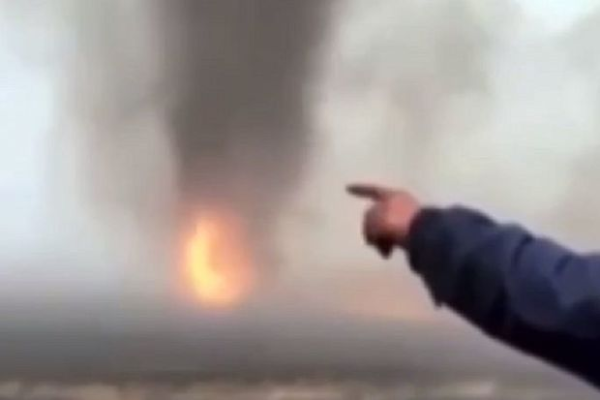 Rusiyada odlu tornado qeydə alındı