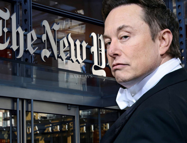 İlon Mask və "The New York Times" arasında "mavi işarə" gərginliyi