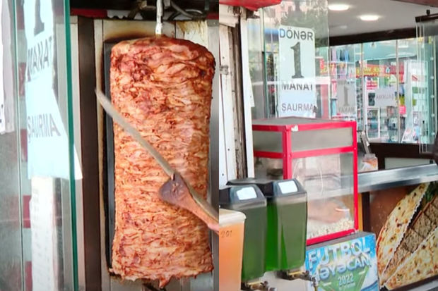 Bakıda bir manata dönər satılır: Ölmüş heyvanın ətindən hazırlanır?