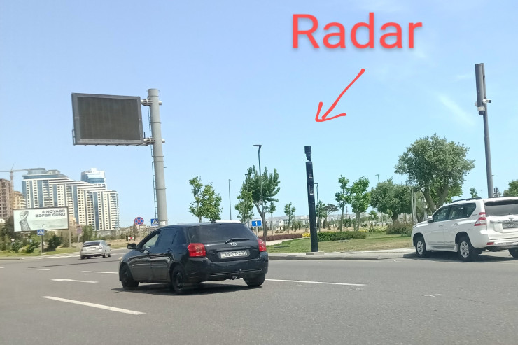 Bakının bu küçəsinə yeni radar qoyuldu - QEYRİ-ADİDİR