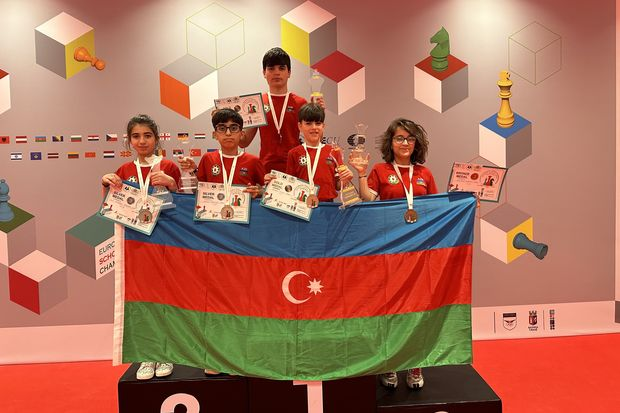 Azərbaycan məktəbliləri Avropa çempionatında beş medal qazandılar
