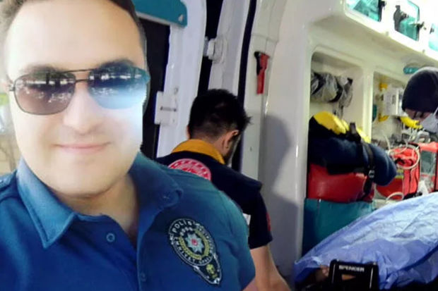 Türkiyədə polis məmuru sevgilisi tərəfindən başından vuruldu