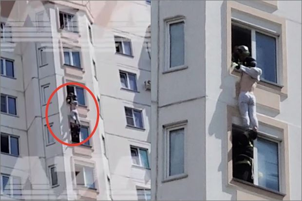 Rusiyada intihar etmək istəyən qız son anda xilas edildi