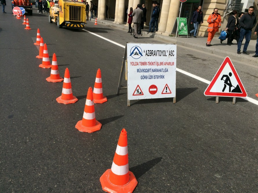 Bakının əsas prospektinin bir hissəsində hərəkət tam məhdudlaşdırılacaq