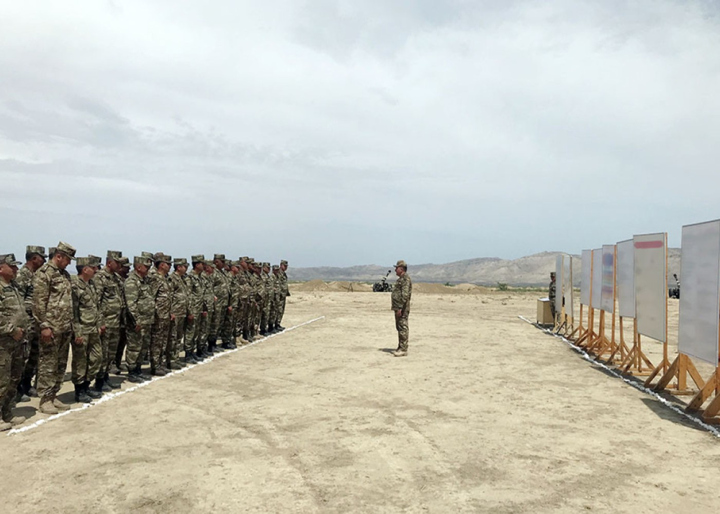 Quru Qoşunlarının artilleriya rəislərinin toplanışı oldu