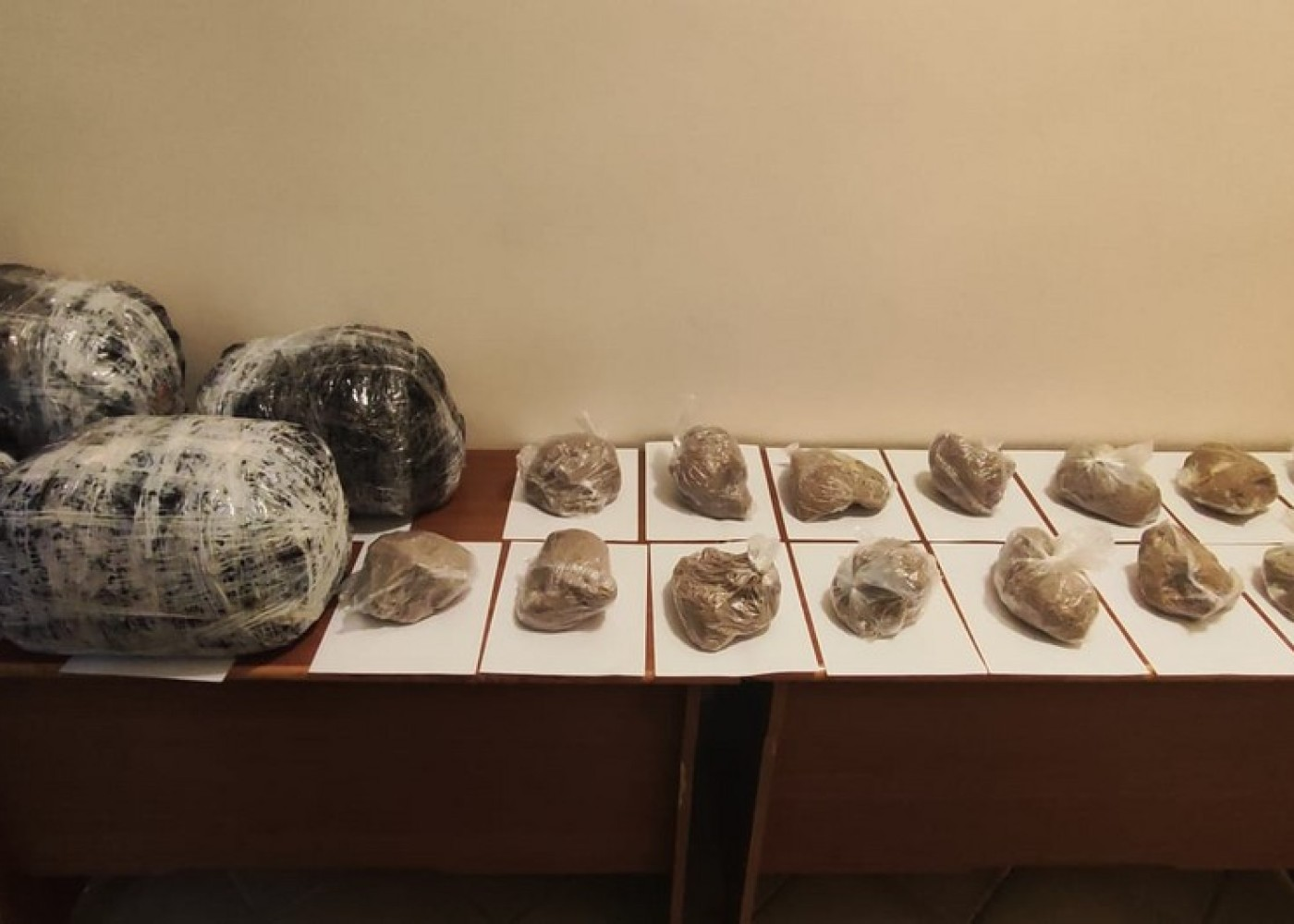 İrandan Naxçıvana 31 kq narkotik keçirmək istədilər
