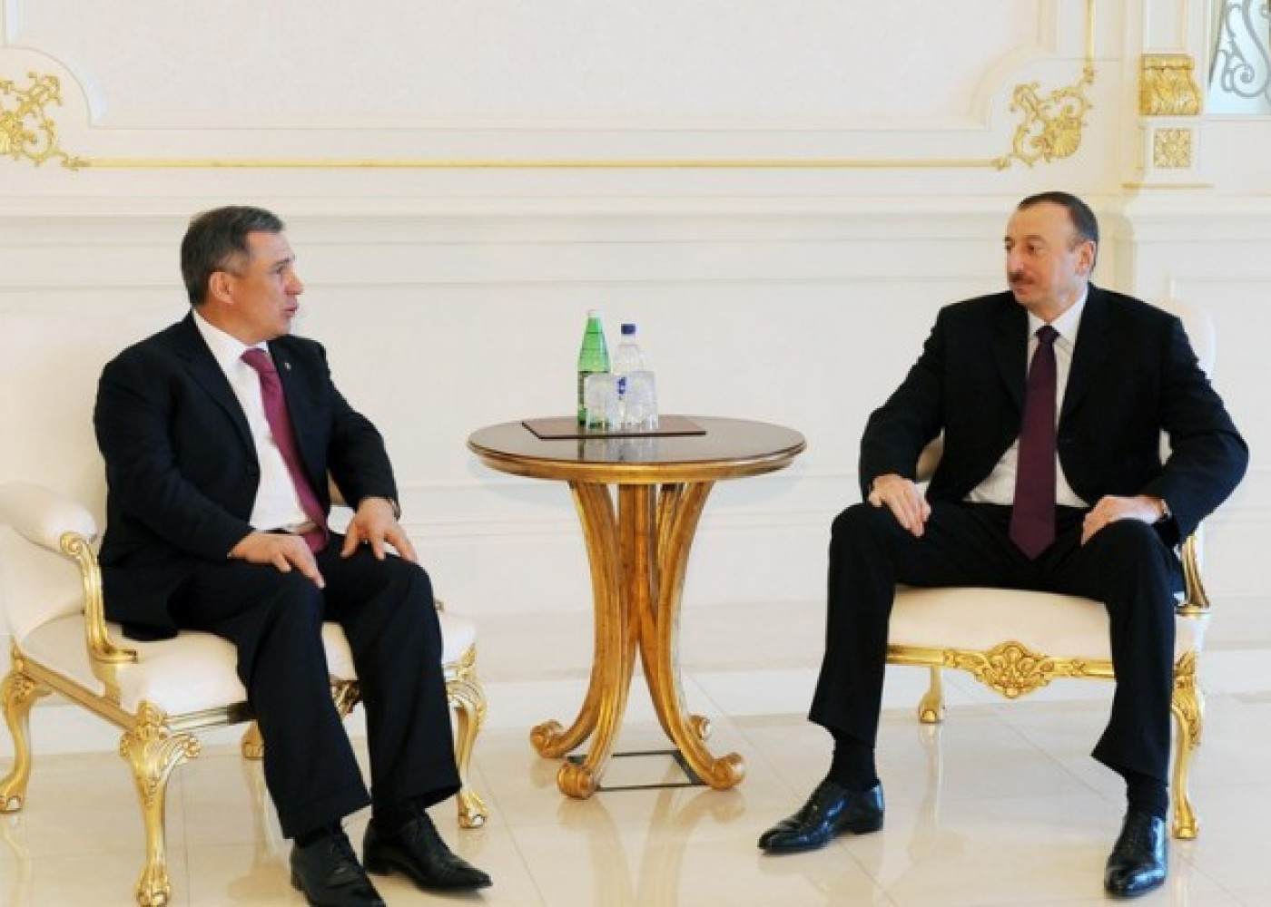 İlham Əliyevin Zəngilanda Tatarıstanın Rəisi ilə görüşü olub