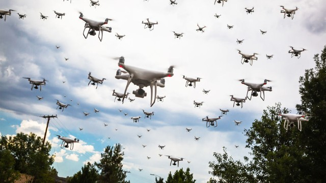 Moskvaya dron hücumu OLDU