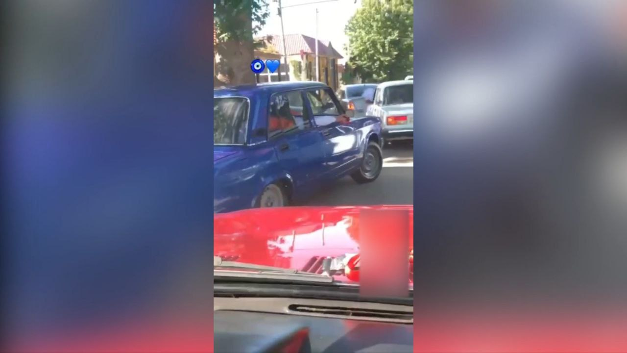 Toy karvanında avtoxuliqanlıq edən şəxs həbs edildi - FOTO/VİDEO