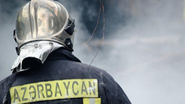 Şamaxıda yük avtomobili YANDI