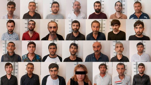 Polis Bakıda əməliyyat keçirdi - 44 nəfər saxlanıldı (VİDEO)
