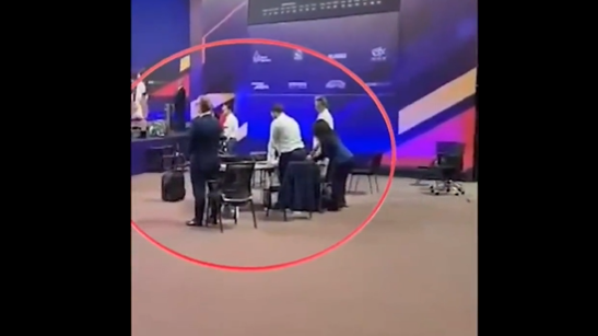 Türkiyə himninə hörmətsizlik edən erməni hakim cəzalandırıldı - VİDEO