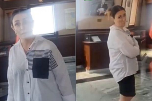 “Dövlətimizi təhqir etdi, saçımdan tutdu”: Türkiyəli turistə görə işdən çıxarılan muzey işçisi danışdı