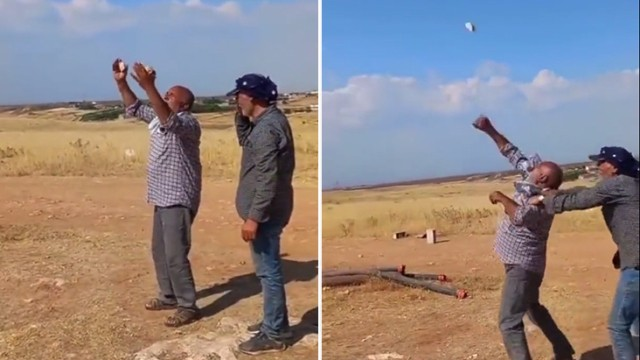 45 dərəcə istiyə dözməyən şəxs günəşi DAŞLADI