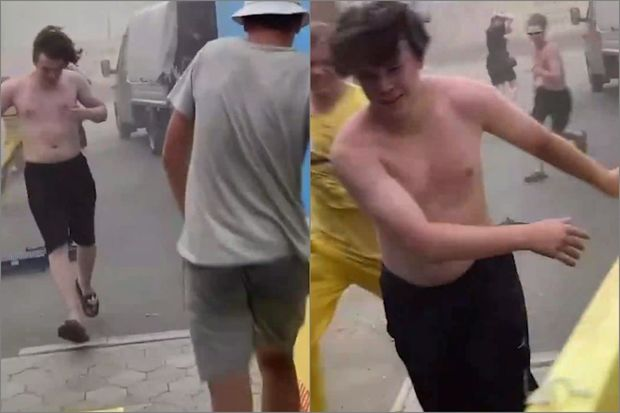 Rusiyada qəfil başlayan qasırğa turistləri xəstəxanalıq etdi