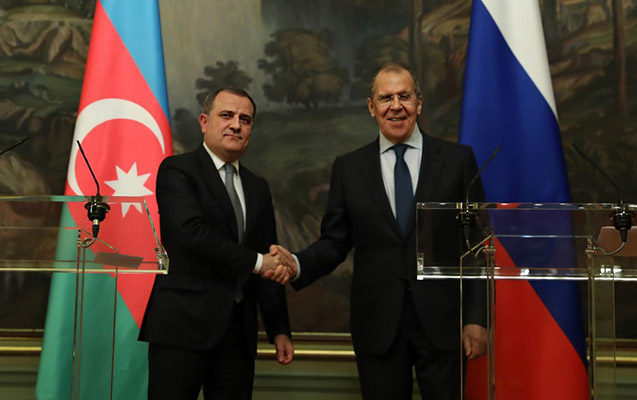 Bayramovla Lavrov arasında telefon danışığı oldu
