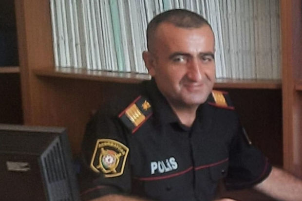 Naxçıvanda göldə batan şəxsləri xilas etməyə çalışarkən boğularaq ölən polis dəfn olunub