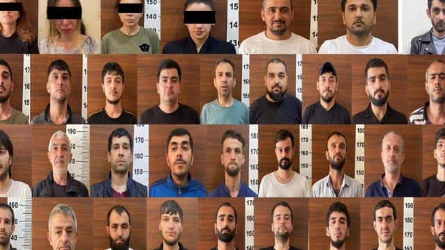 Polis Bakıda əməliyyat keçirdi - 60 nəfər tutuldu (VİDEO)
