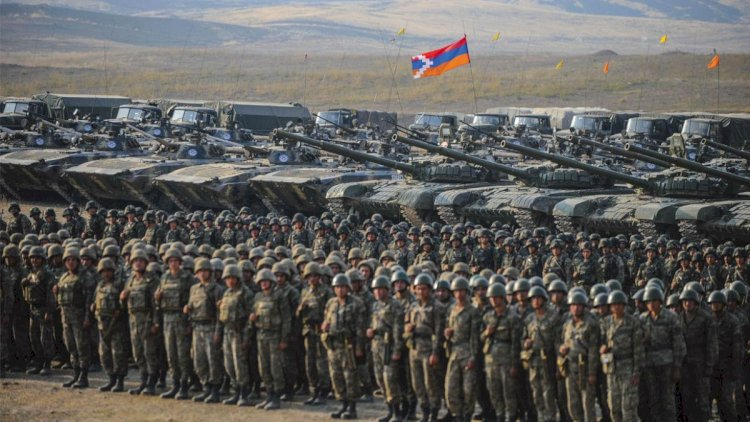 Ermənilərin zirehli texnikası Qarabağdan çıxarılır