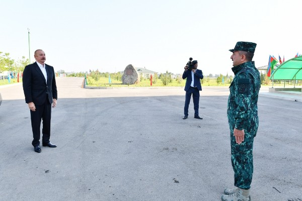 Elçin Quliyev İlham Əliyevə raport verdi