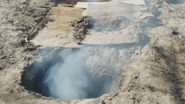 Qanunsuz yolla ağac kömürü istehsal edilən quyular aşkar edilib