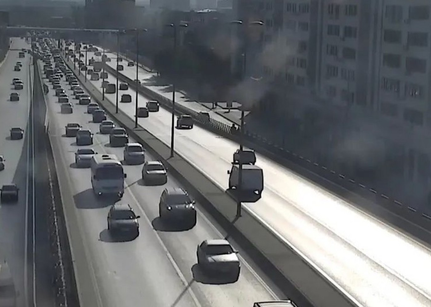 Bu yollarda tıxac var - SİYAHI