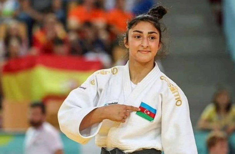 Azərbaycanın yeniyetmə qız cüdoçusu ölkənin tarixinə düşüb