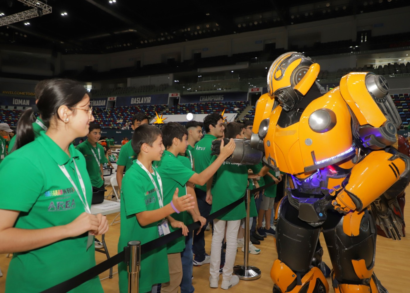 Bakıda VI Robot Olimpiadasına start verilib - FOTOLAR