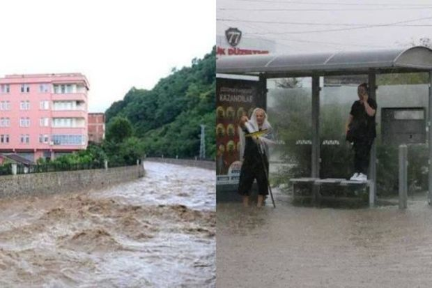 Türkiyədə leysan azı üç nəfərin həyatına son qoyub